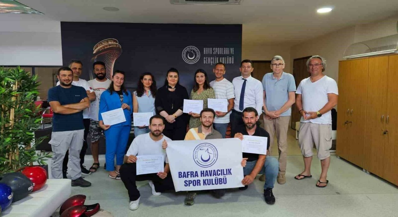 OKA destekli yamaç paraşütü kursu başarıyla tamamlandı